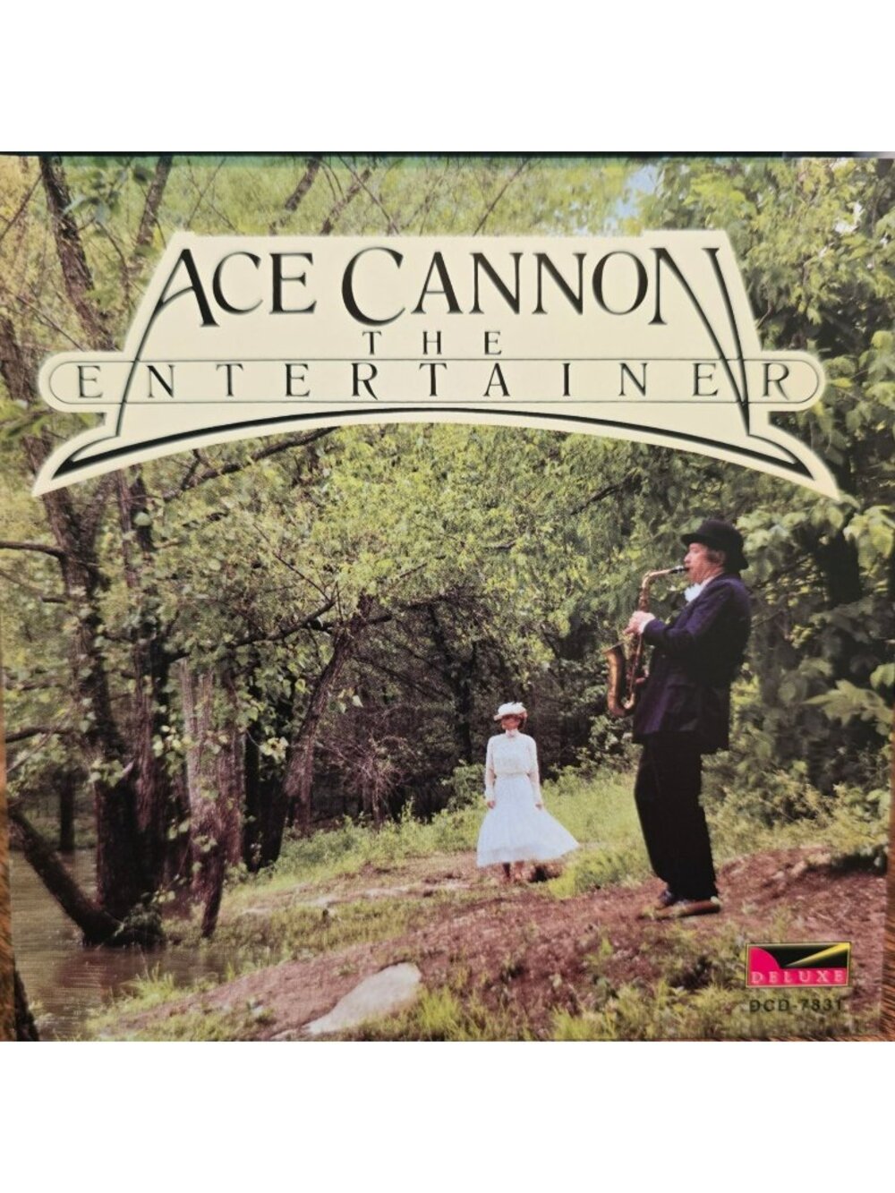 Ace Cannon The Entertainer Deluxe CD 1997 Jazz Saxophone Instrumentals 37966cd